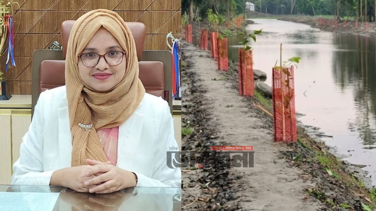 খাল খনন শেষে ২০ লাখ টাকা সরকারি কোষাগারে ফেরত দিলেন ইউএনও