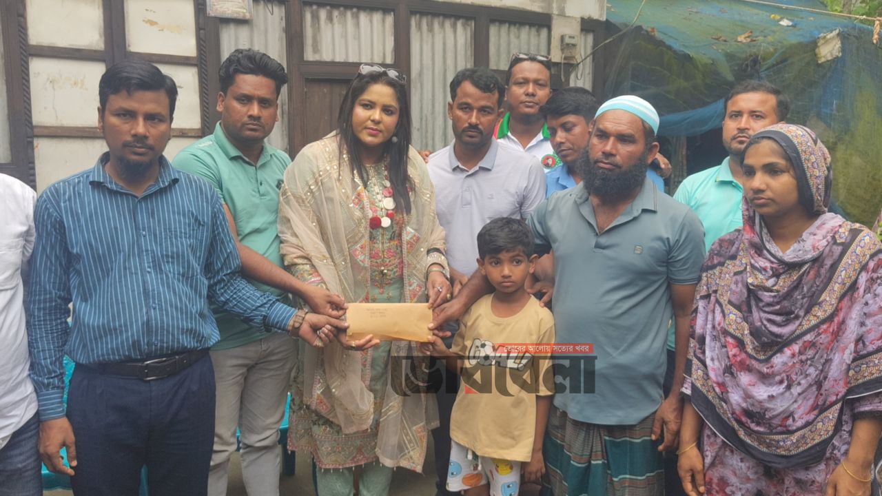 দুই কিডনি বিকল মাহিনের পাশে ০৭০৯ ব্যাচ, দিল আর্থিক সহায়তা